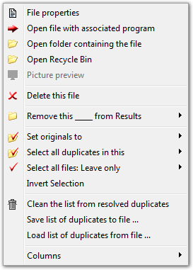 Context Menu